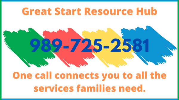 Great Start Resource Hub 989-725-2581