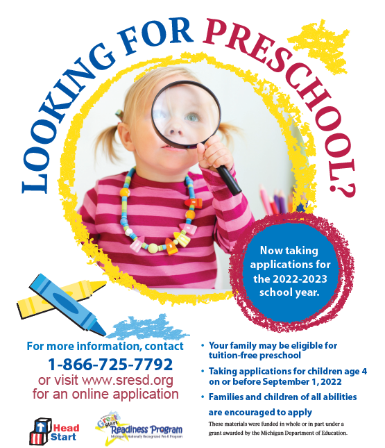 Preschool Application information